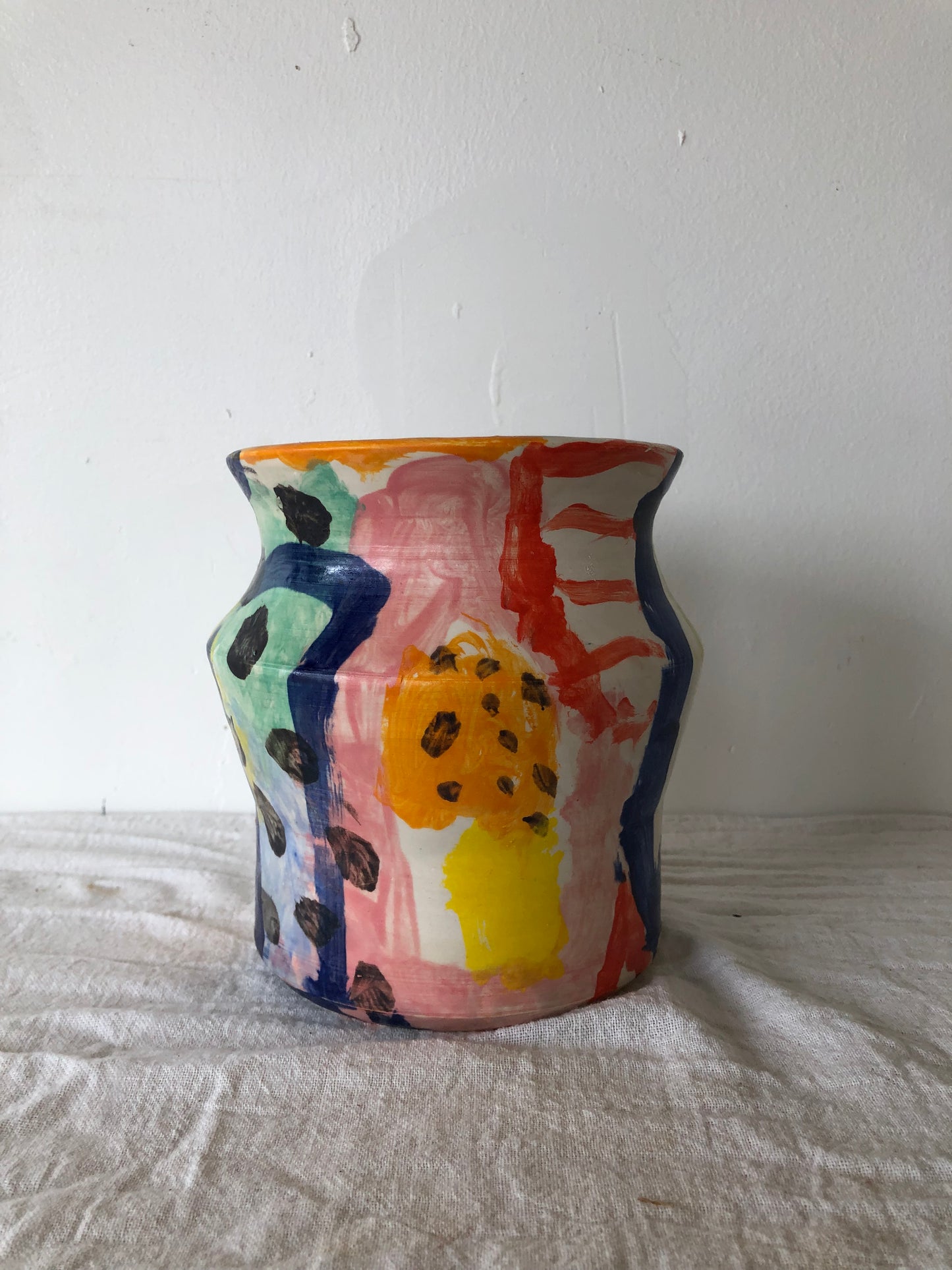 Abstract Vase/Utensil Holder