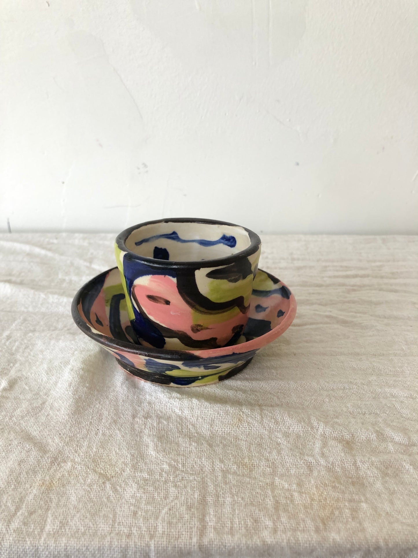 Espresso cup and saucer