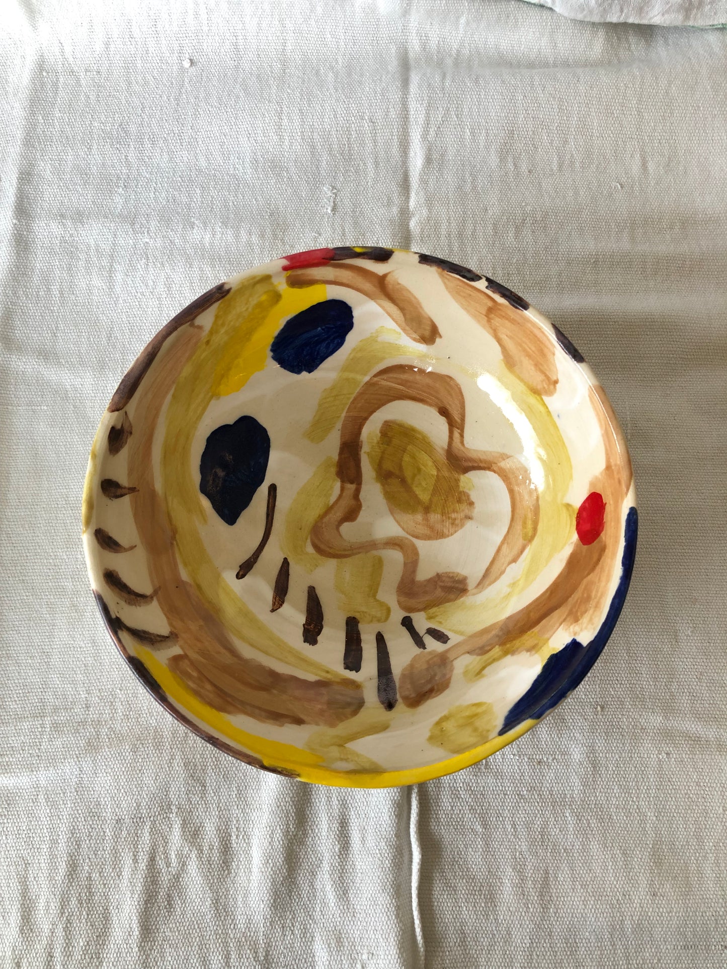 Earthy Abstract Bowl 2