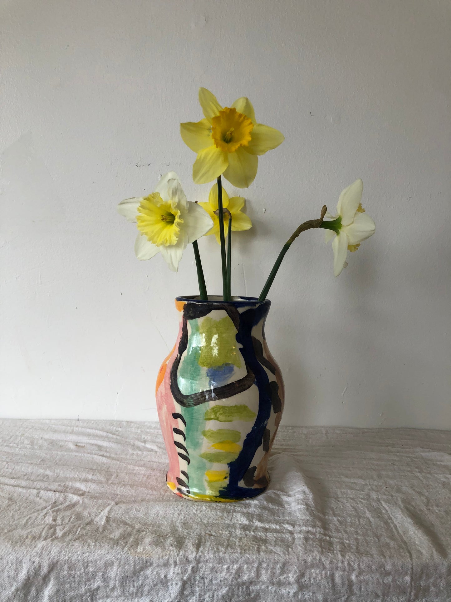 Abstract Colour Vase