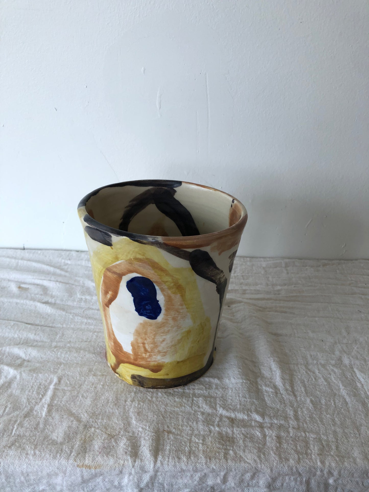 Earthy Abstract Vase/Utensil Holder