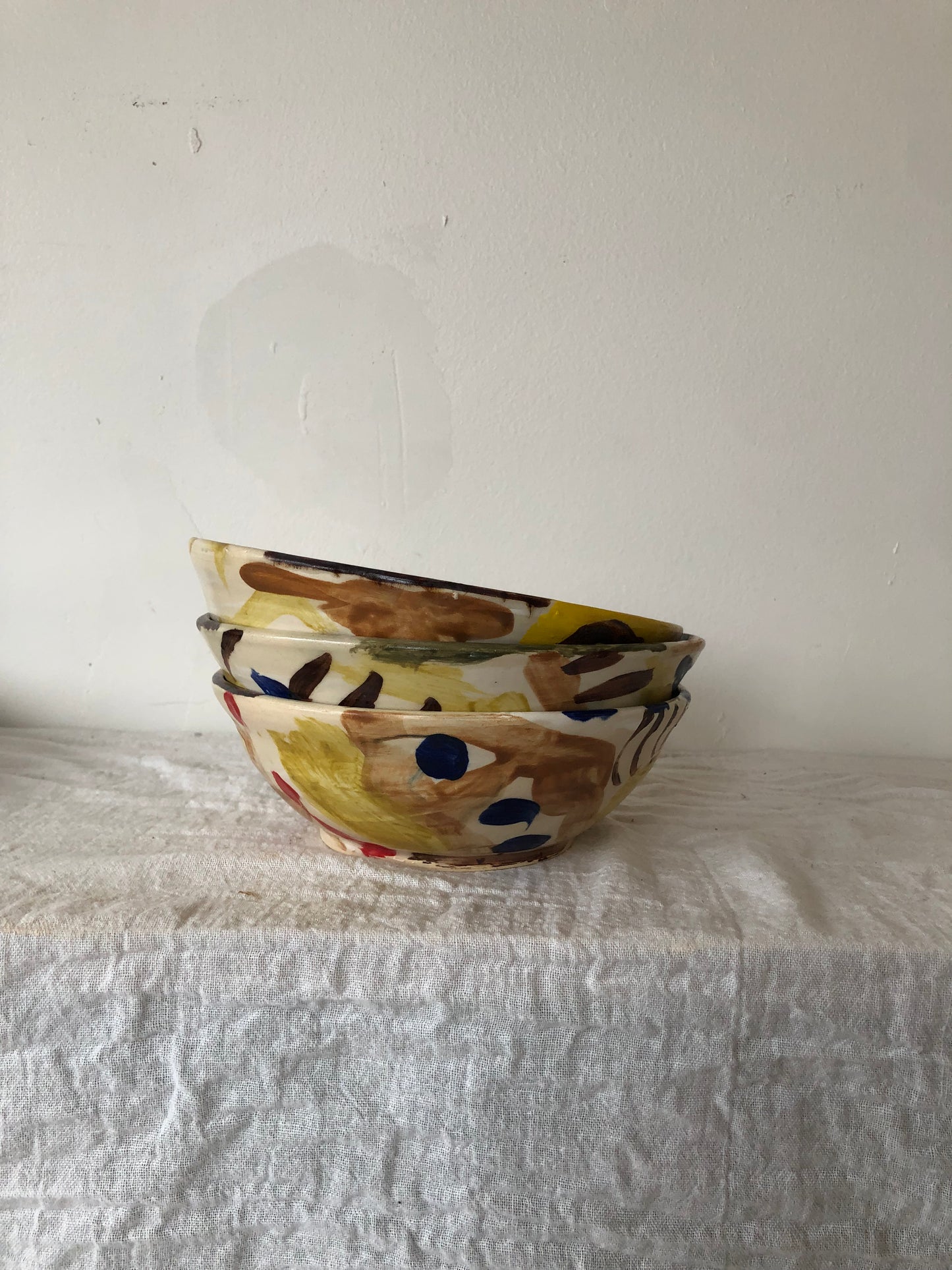 Earthy Abstract Bowl 1