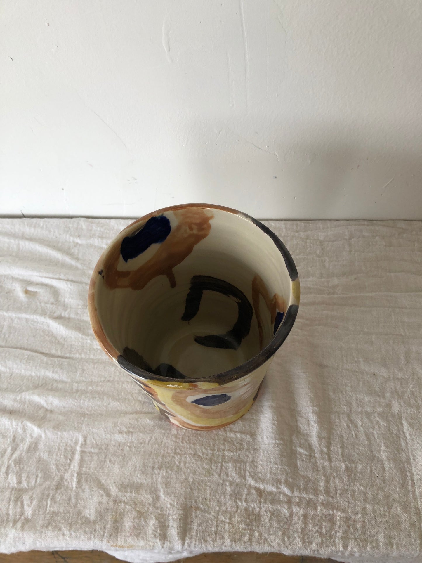 Earthy Abstract Vase/Utensil Holder