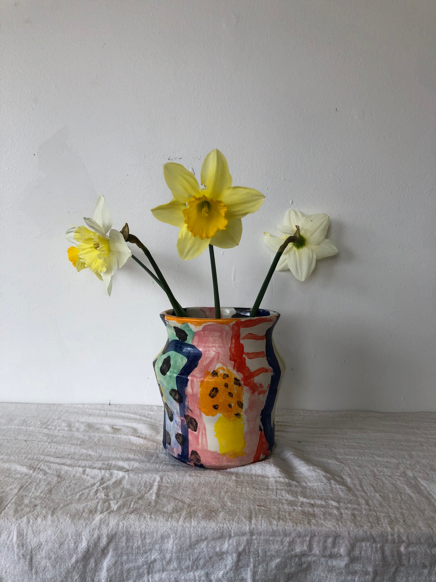 Abstract Vase/Utensil Holder