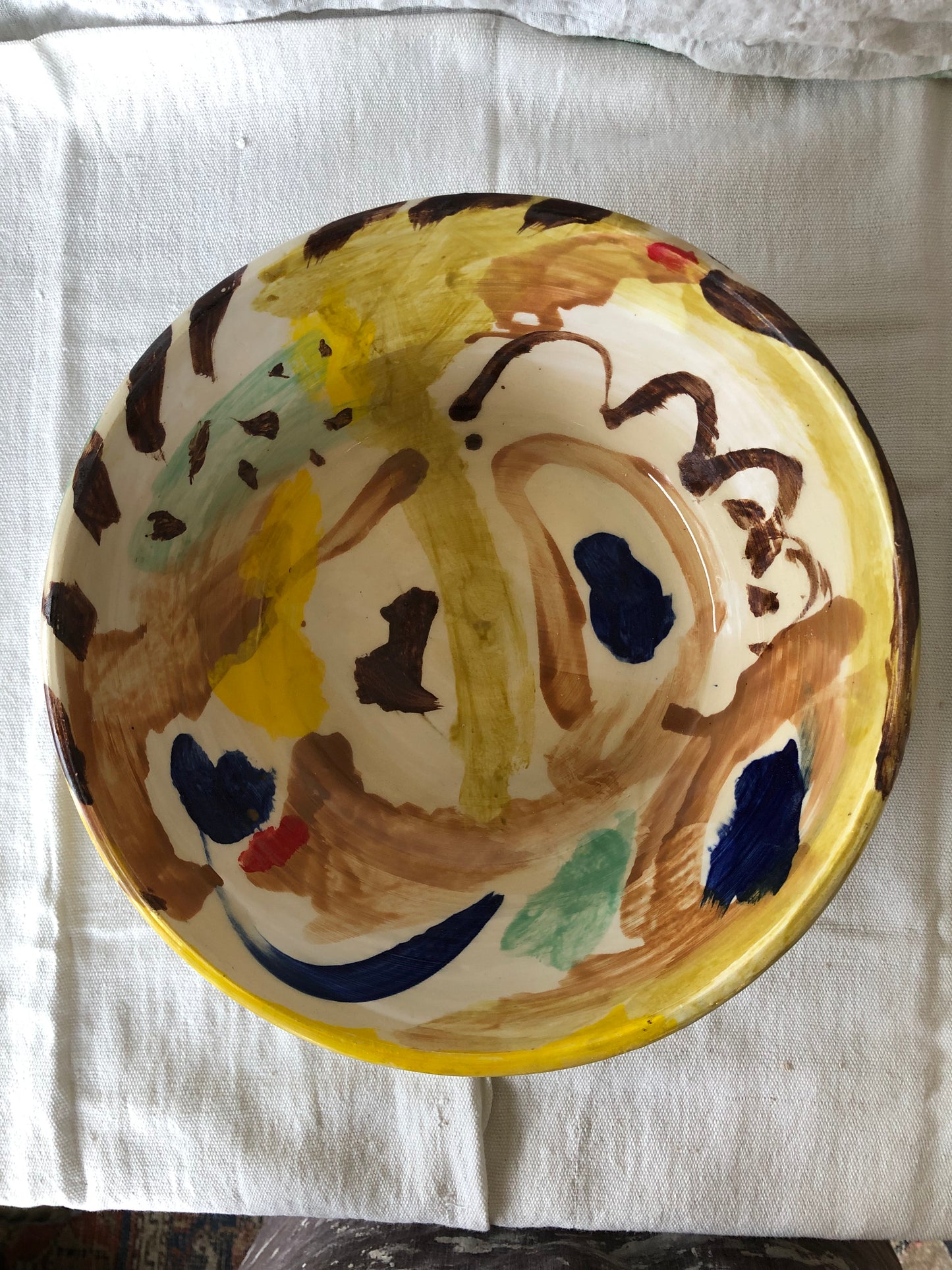 Large Abstract Mixing Bowl *second*