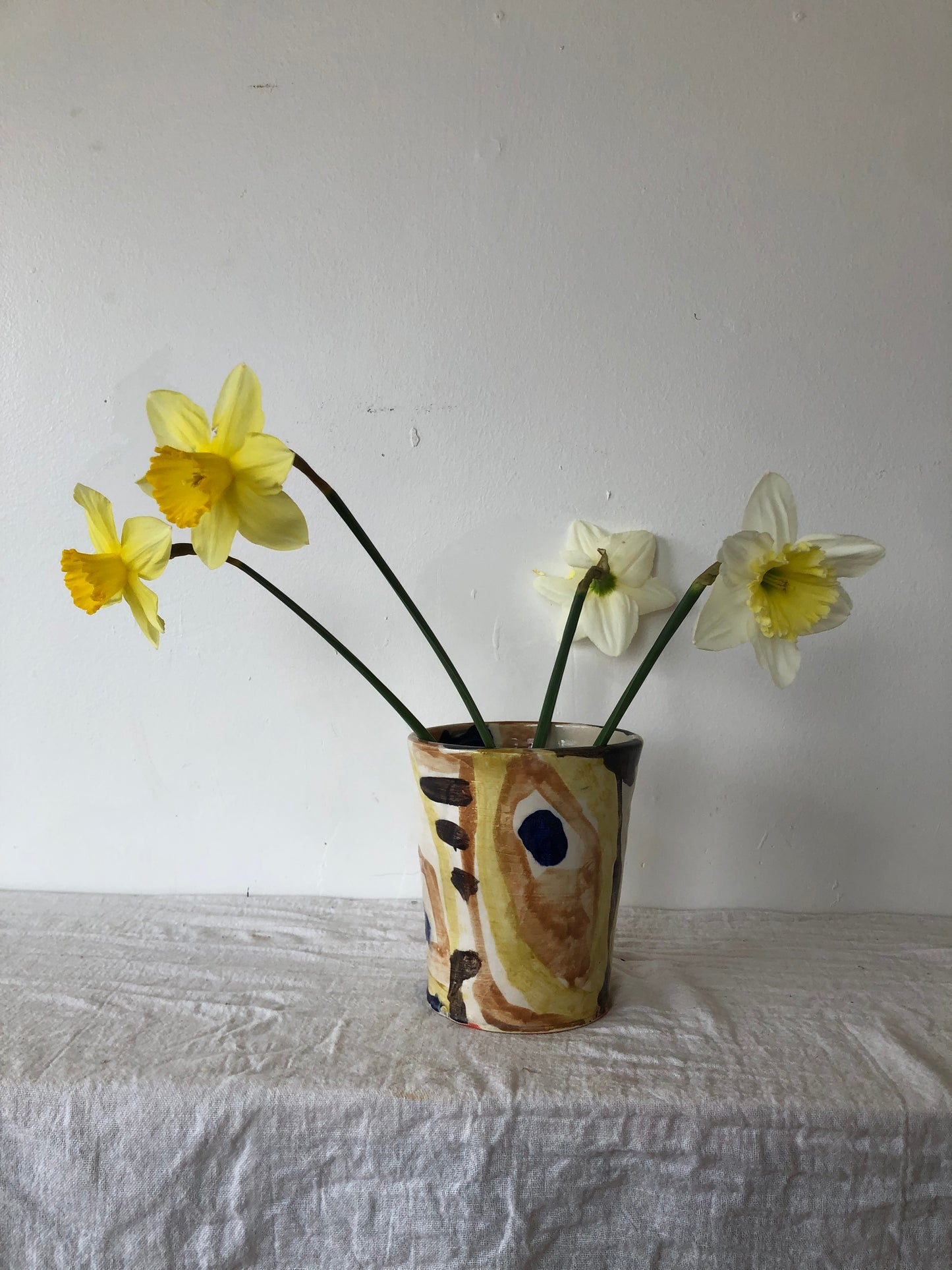 Earthy Abstract Vase/Utensil Holder