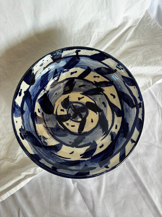 Large Cobalt Signature Bowl