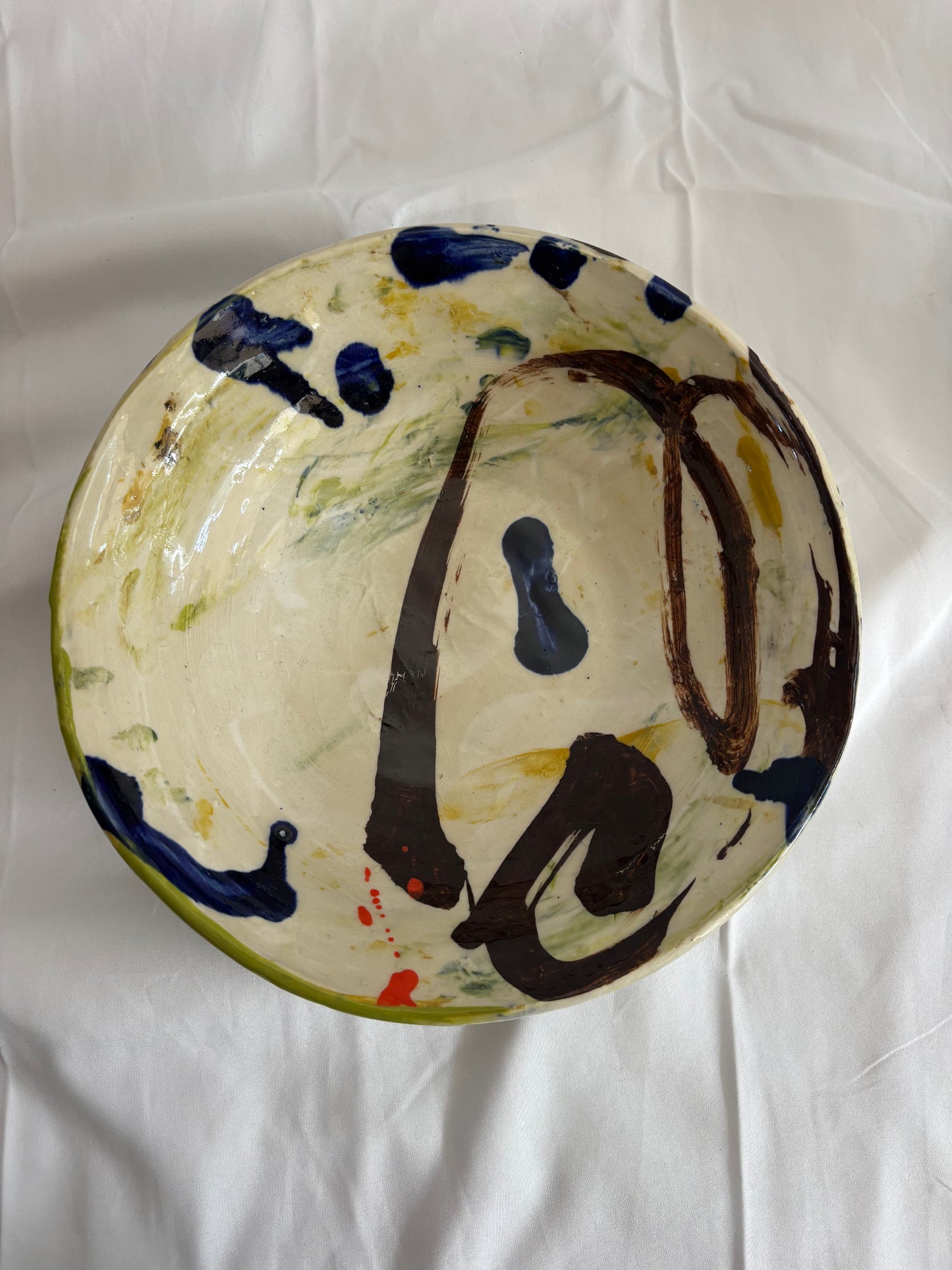 Green Abstract Vessel