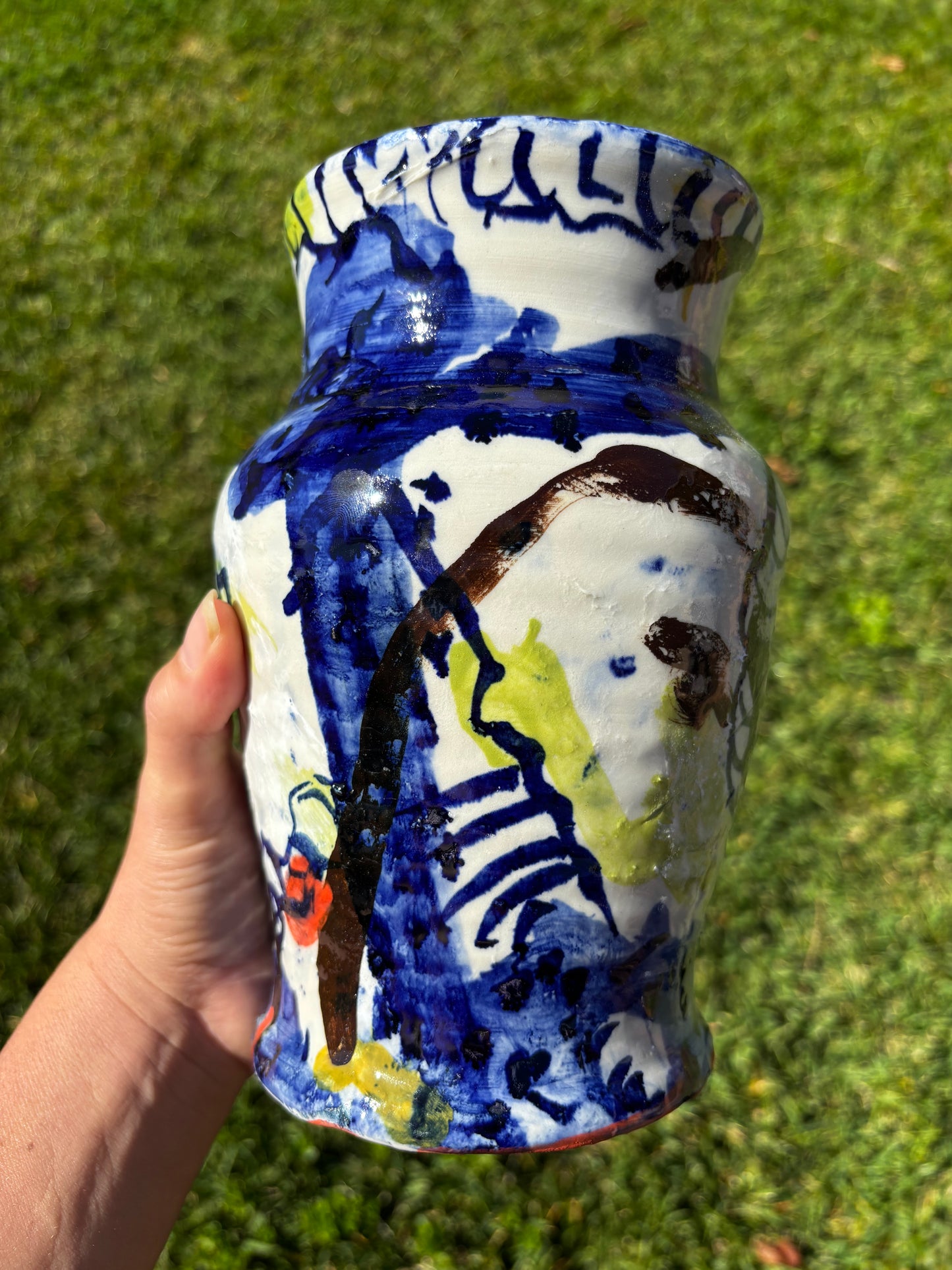 Wild Cobolt Vase