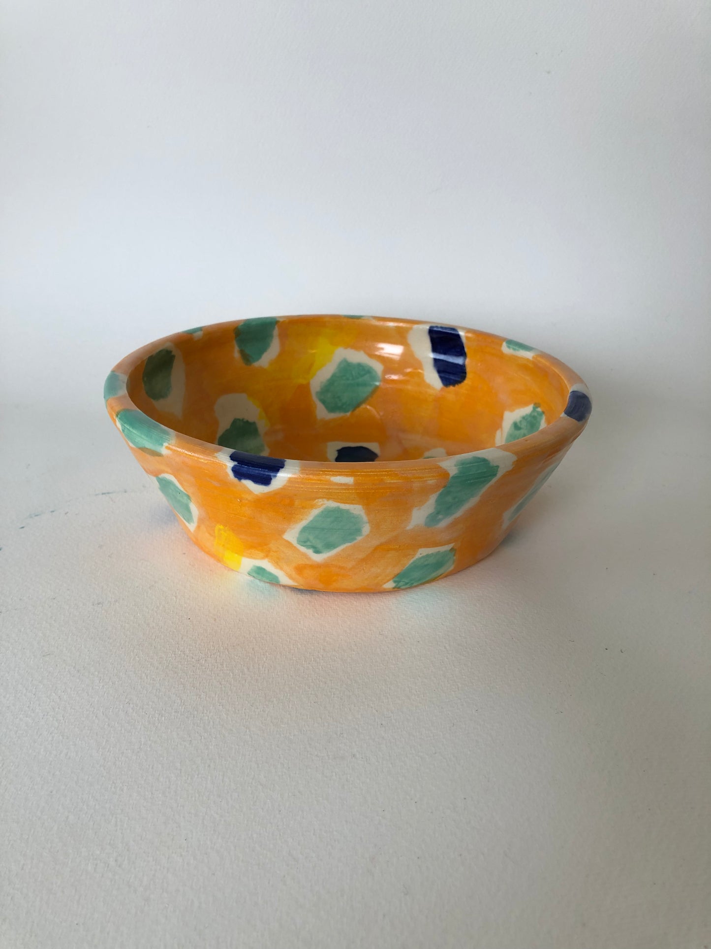 Tangerine Spotted Dish