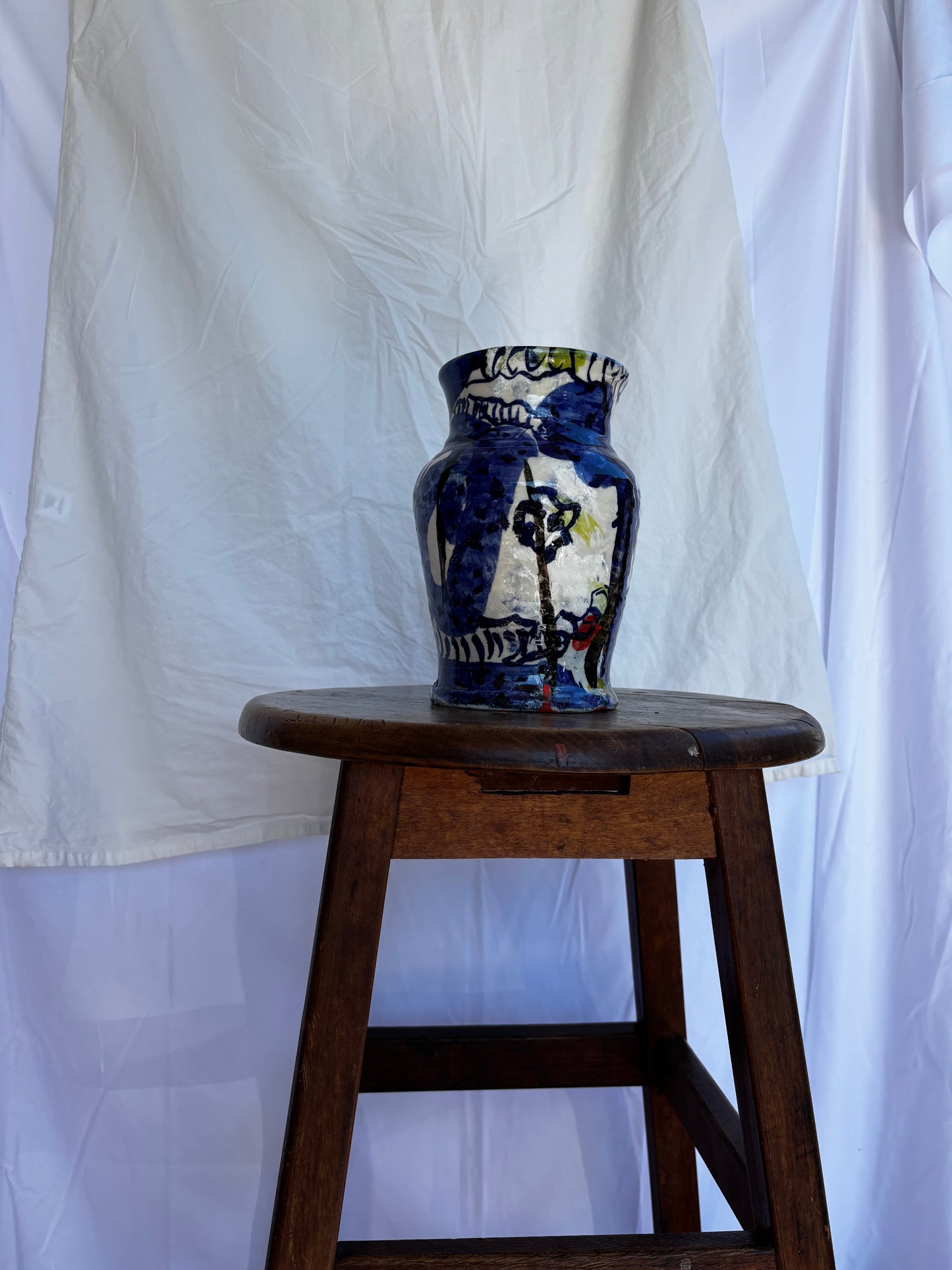 Wild Cobolt Vase