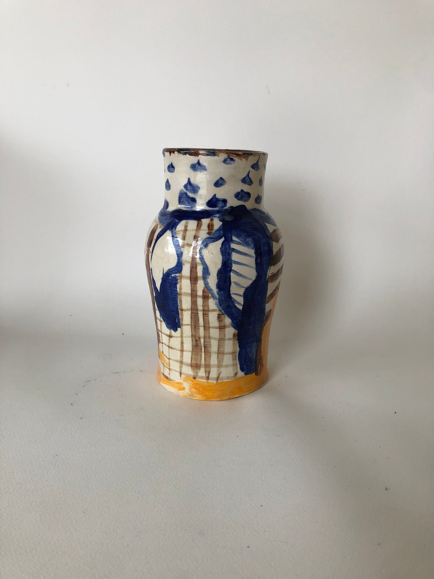 Abstract/Leaf Vase